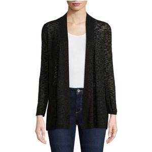 NWT St. John’s Bay 3/4 Sleeve Open Front Cardigan